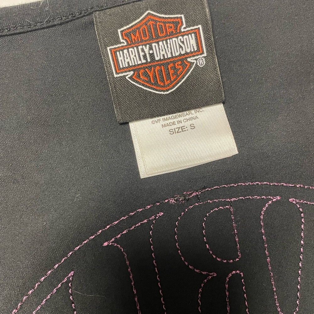 Harley Davidson ladies size S tee shirt